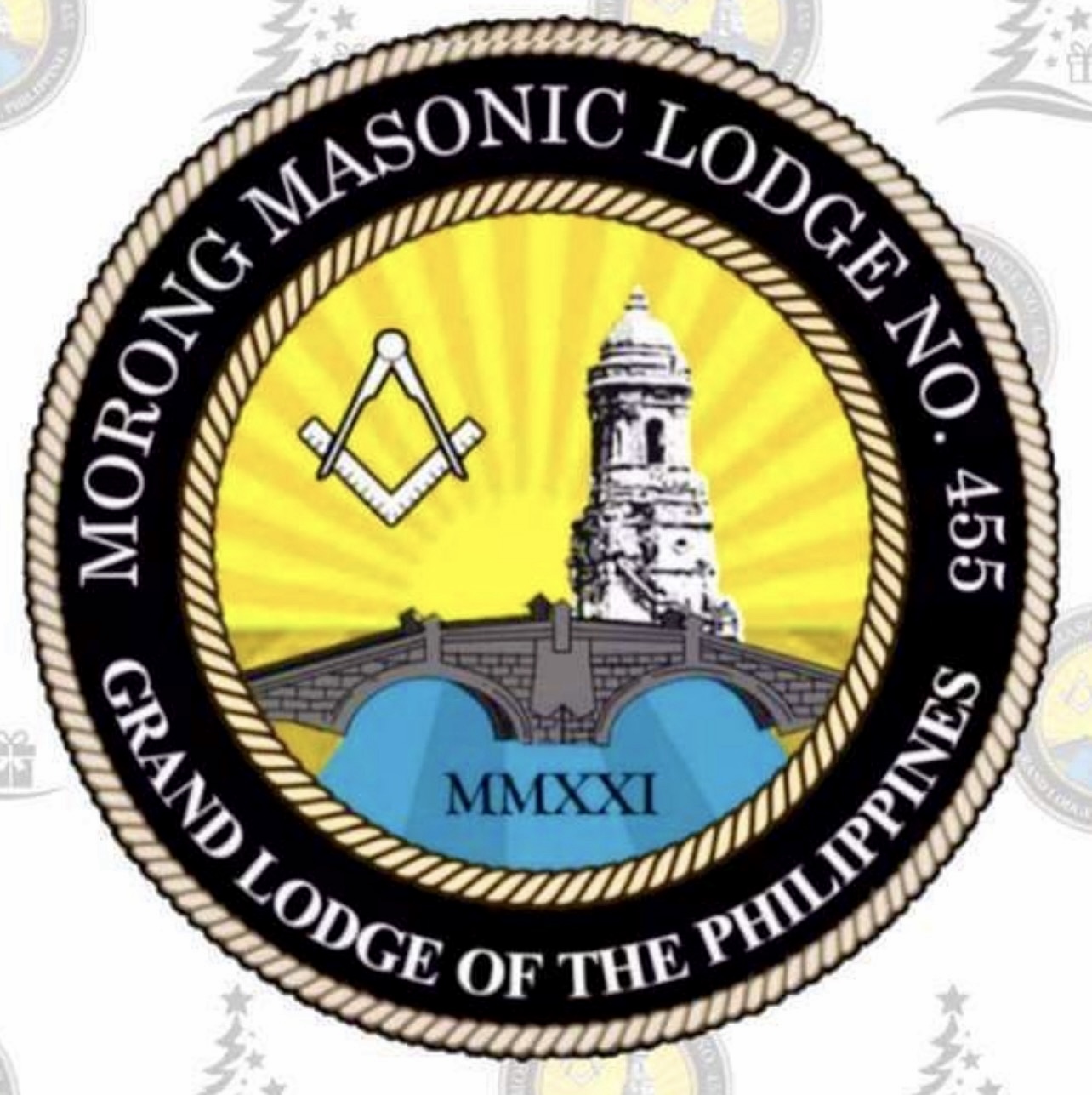 Morong Masonic Lodge No. 455 Seal